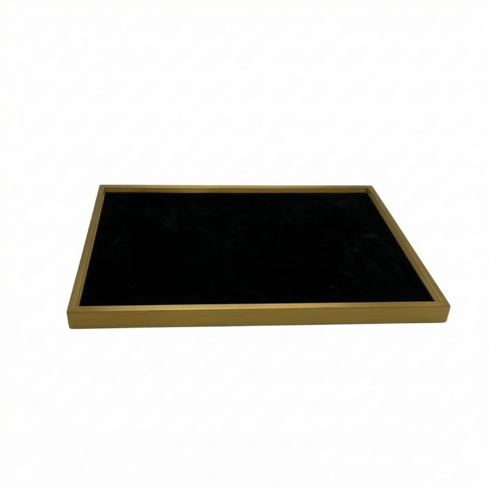 Jiuvaso Plateau à Bijoux Stable, Grand 30 × 40 × 1,5 Cm