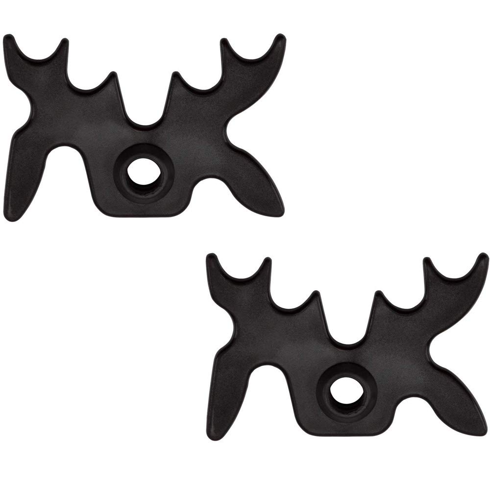 GSE Games & Sports Expert Black Plastic Slip-On Bridge Portable Moosehead Bridge Head, Pool Billiard Cue Bridge Head, Billiard Pool Cue Accessories for Pool Table