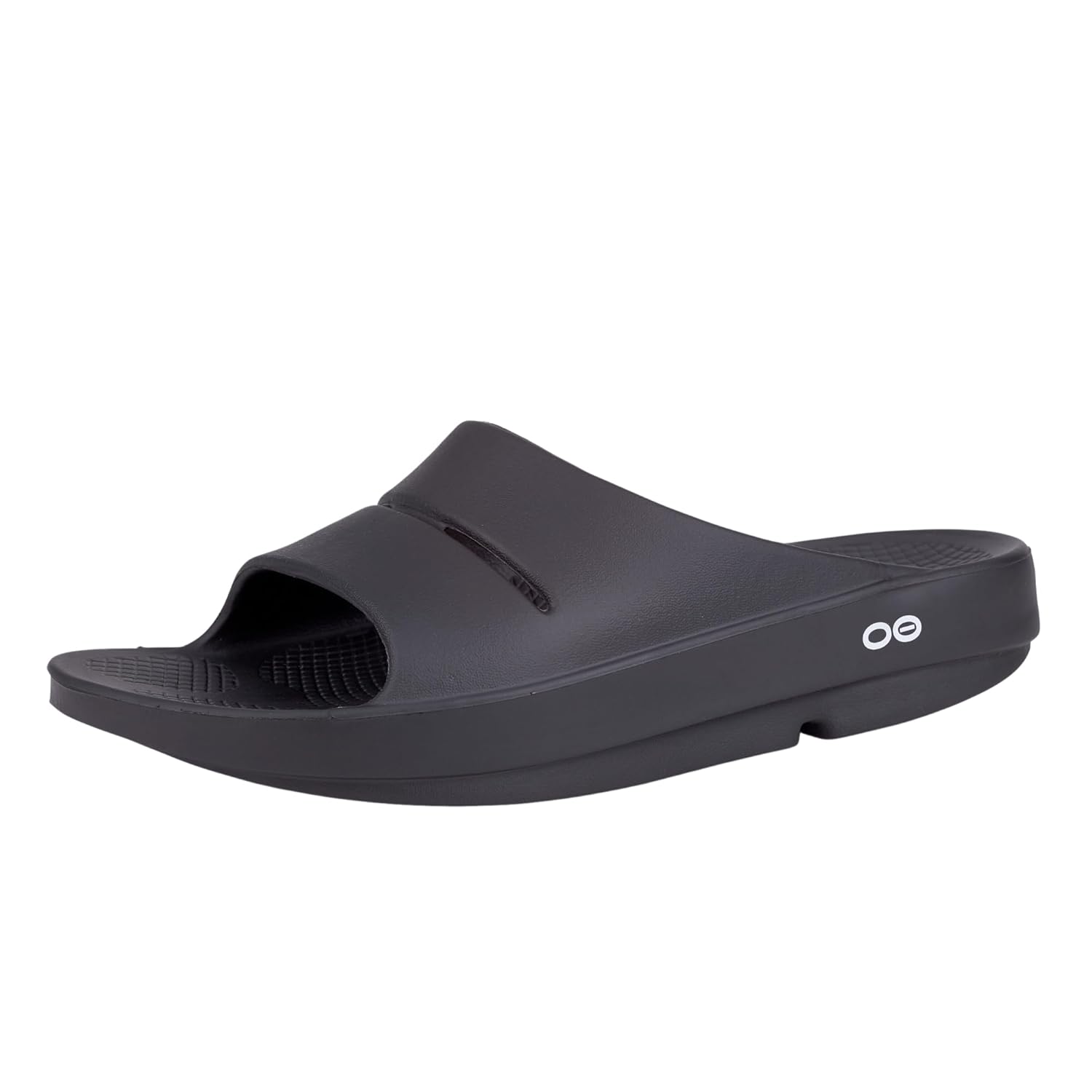 OOFOS OOahh Recovery Slide Black - Womens Size 10 Mens Size 8