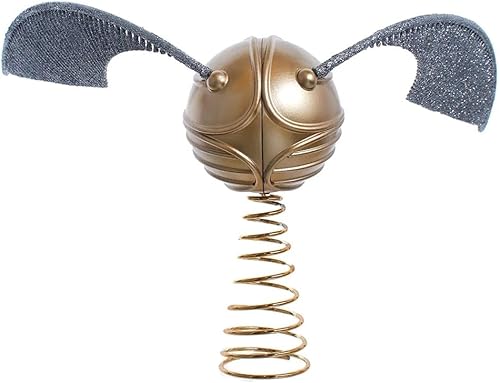 Kurt Adler UnLit Harry Potter Quidditch Snitch Snitch - Árbol de 10 pulgadas, multicolor