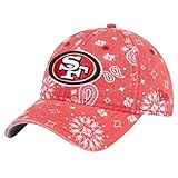 New Era Women's Scarlet San Francisco 49ers Paisley 9TWENTY Adjustable Hat