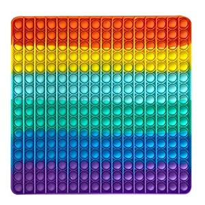 Push Bubble Fidget Toy, Giant 256 Bubbles ADHD Autisme Speciale Behoeften Stress Reliever Angst Relief Speelgoed, Anti…