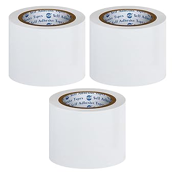 VCR White Floor Marking Tape - 18 Meters in Length 96mm / 04