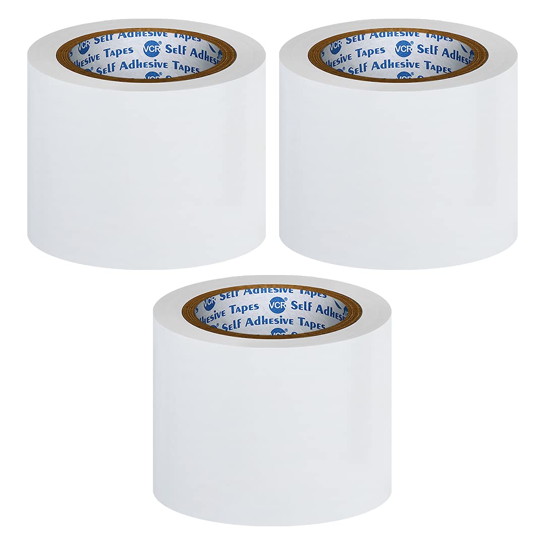 See full amazon price history chart for VCR White Floor Marking Tape - 18 Meters in Length 96mm / 04" Width - 3 Rolls Per Pack - Waterproof Social Distancing lane Marking Tape for Safety, Hazard and Caution Warnings VCR White Floor Marking Tape - 18 Meters in Length 96mm / 04" Width - 3 Rolls Per Pack - Waterproof Social Distancing lane Marking Tape for Safety, Hazard and Caution Warnings (B07RWXKKC5) Amazon Price History, Amazon Price Tracker