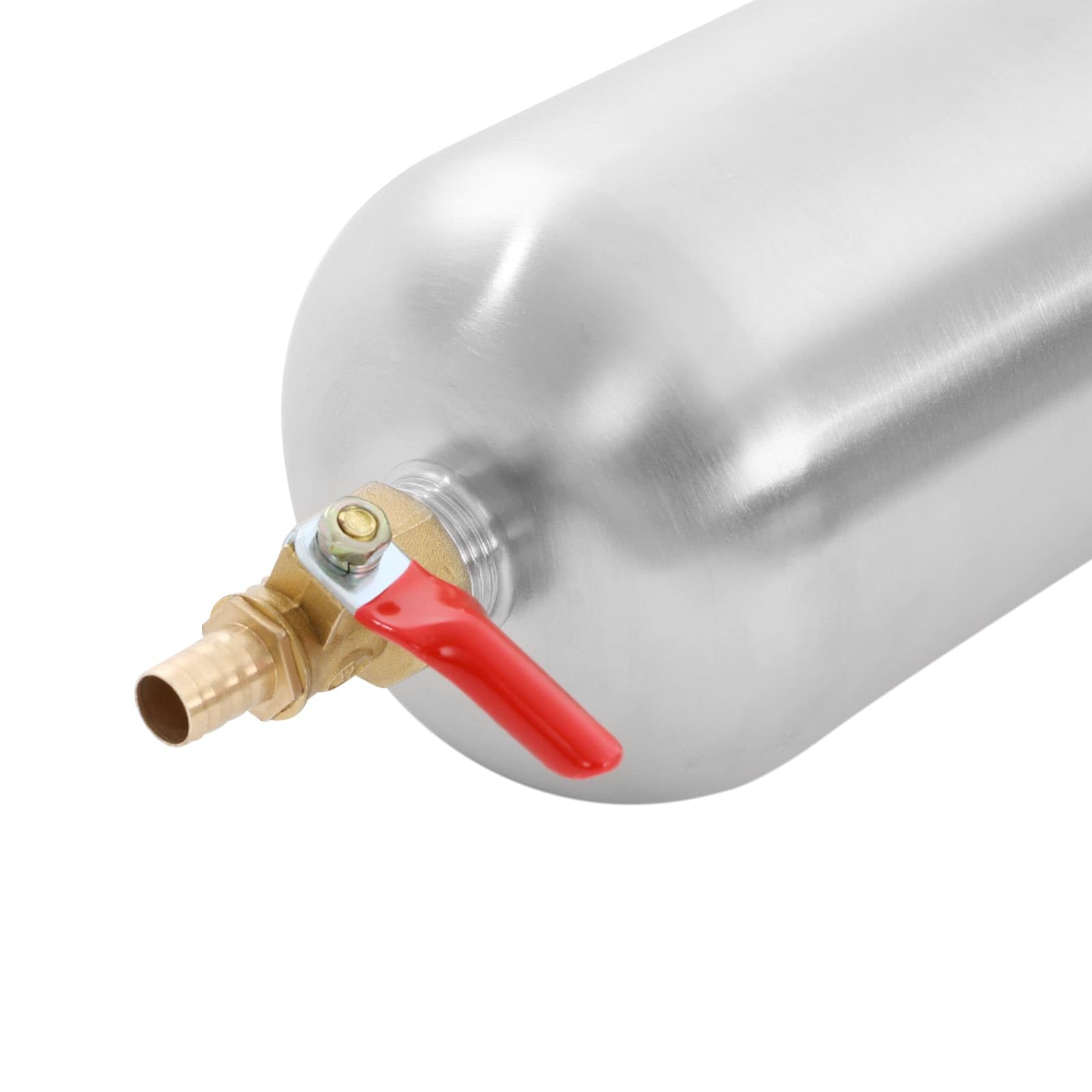 Sistema de filtración de agua bajo fregadero de acero inoxidable, gran caudal 8000 L/H, filtro de doble capa 40 µm, para eliminar sedimentos, gusanos, partículas de impurezas grandes