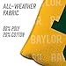 YouTheFan Officially-Licensed NCAA Baylor Bears Set of 4 Cornhole Bags - All Weather Regulation 6” x 6” Size - 16oz Weight - Designed in USA