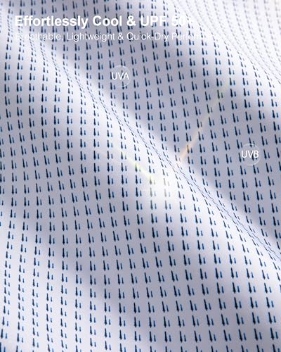 Micro-Print Performance Golf Polo