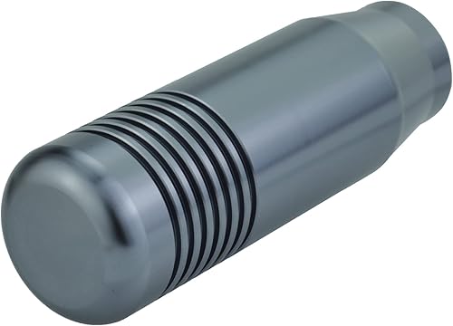 Miniatura 13 de Abfer Pomo de palanca de cambios negro más genial, palanca de cambios, mango de cambio de cabeza de cambio de repuesto para la mayoría de camiones