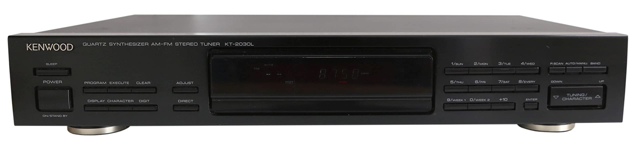 Kenwood KT-2030 L Tuner in schwarz