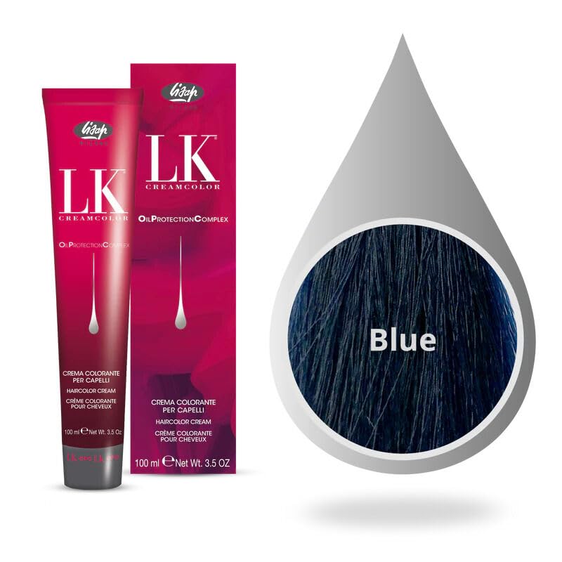 Tinte Permanente Lisap LK Opc Azul 100 ml - Marca: Lisap - EAN: 1200093040016