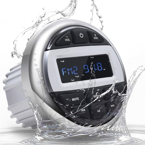 Geloo MP3 Stéréo Marine Radio Lecteur...
