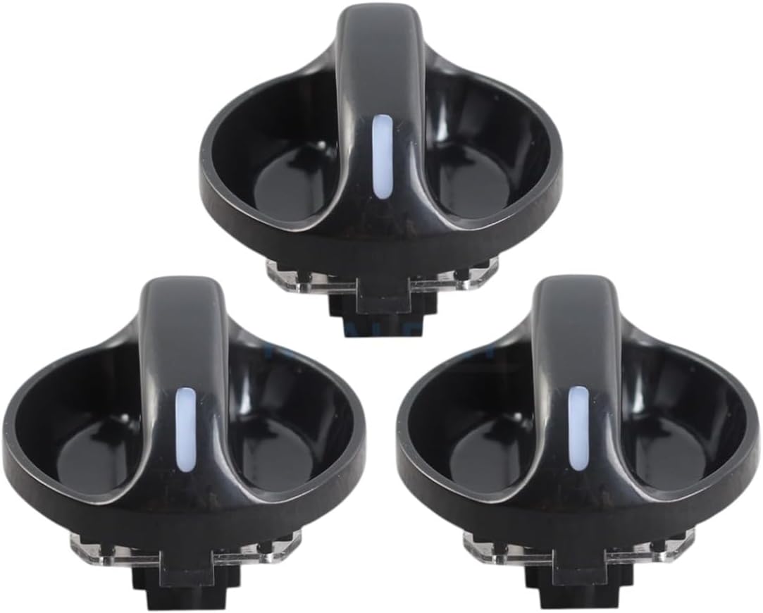 Replacement Auto Parts For 3pcs 55905-0C010 AC Climate Control Knob Replacement Fits Toyota Tundra 2000-06Mod-R36R-7266