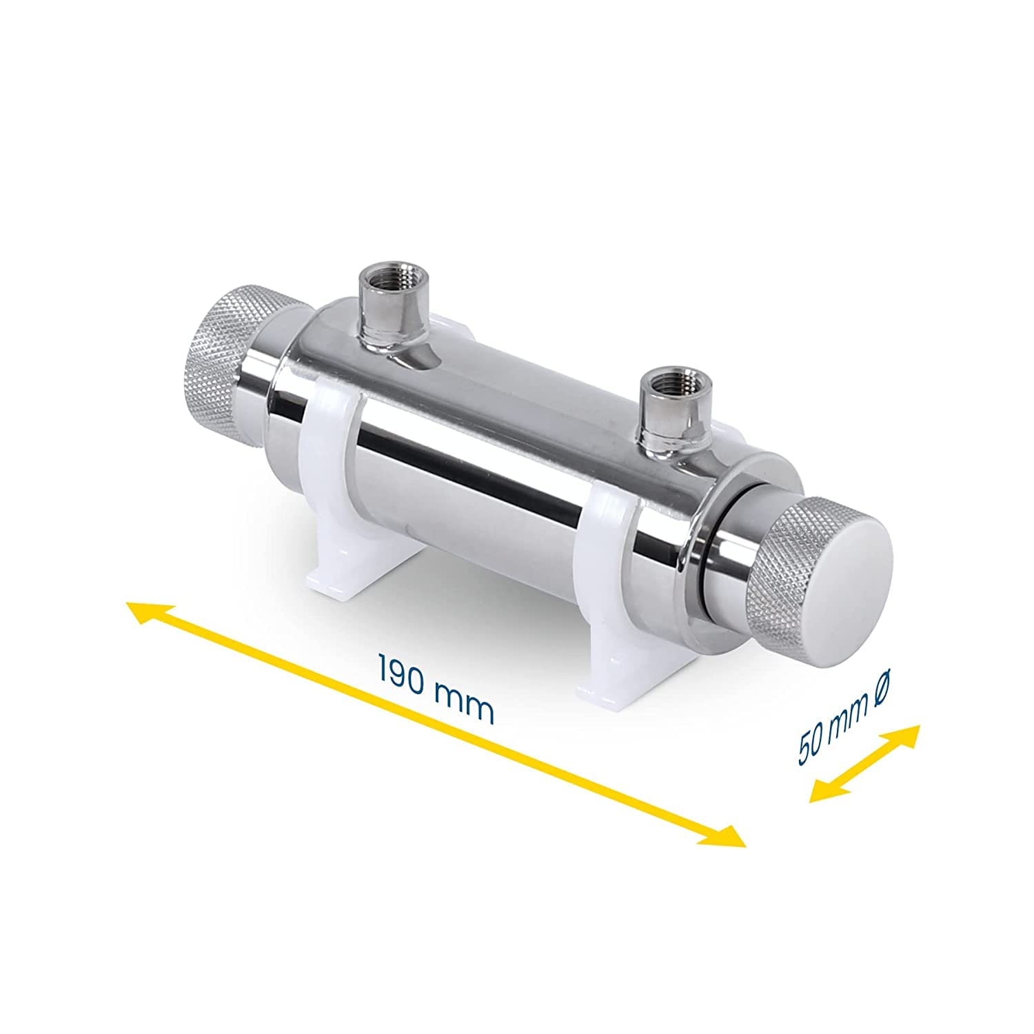 Sistema de desinfección agua UV 4 watt lampara ultra violeta 2+2 pin esterilización de 1.5 litros de agua por minuto