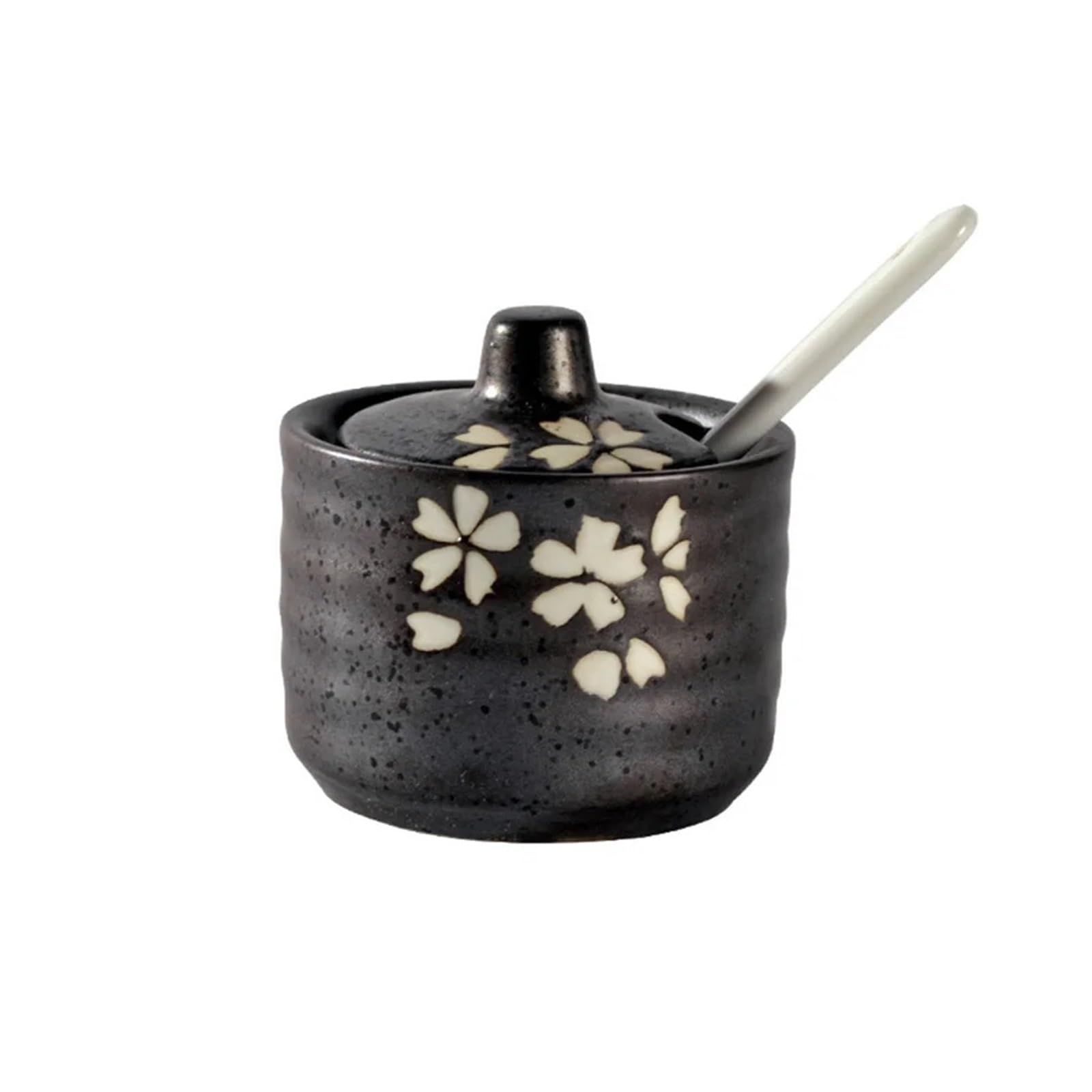 WSQHAO 3Pcs Ceramic Seasoning Jar for Seasoning