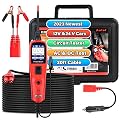 Autel PowerScan PS100 Circuit Test Tool, 12V 24V Automotive Electrical System Tester, Read AC DC Voltage Resistance, Component Activation, Short Finder, Test Ground & Continuity, 20ft Extension Cable