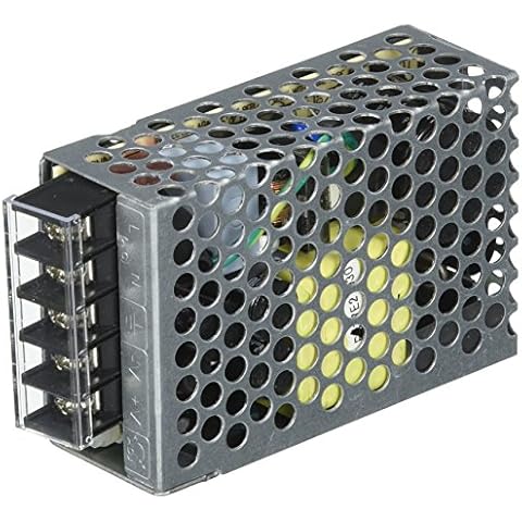 MEAN WELL 323282 RS-25-5 AC to DC Power Supply, Single Output, 5V, 5 Amp, 25W, 1.5" Cover
