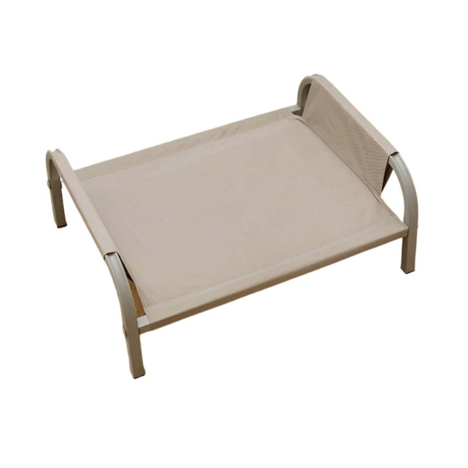 Generico Lettino da Campeggio Pieghevole, Lettino for Cani rialzato Traspirante, casa Portatile a Prova di umidità for Uso Interno ed Esterno(Gray)
