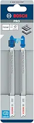 Bosch 2 Lâmina serra tico-tico PRO Metal Pipes&Profiles T321AF