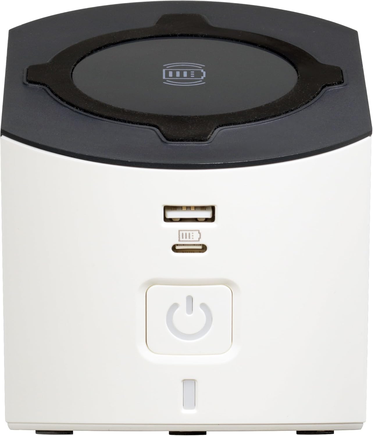BTICINO Multipresa Desktop S3714DBUW, Multipresa Elettrica 5 Posti, Caricatore Wireless 15W, Prese USB A+C, 2 Prese Schuko, Ciabatta Elettrica con Interruttore e Led, Spina Piccola 10A, Cavo 2 Metri