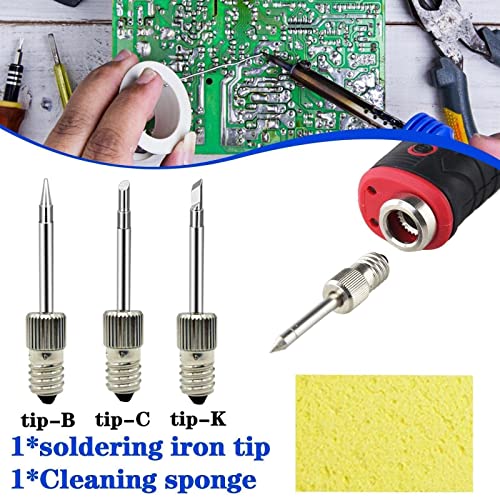 50mm E10 Threaded Soldering Iron Tip Brass Soldering Iron Head Welding