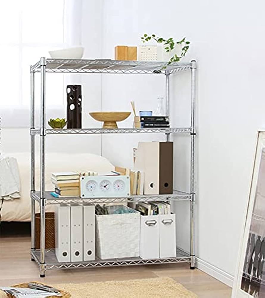 Amazon|スチールラック 4段 スチールシェルフ メタルラック 幅91 奥行 Amazon|スチールラック 4段 スチールシェルフ メタルラック 幅91 奥行