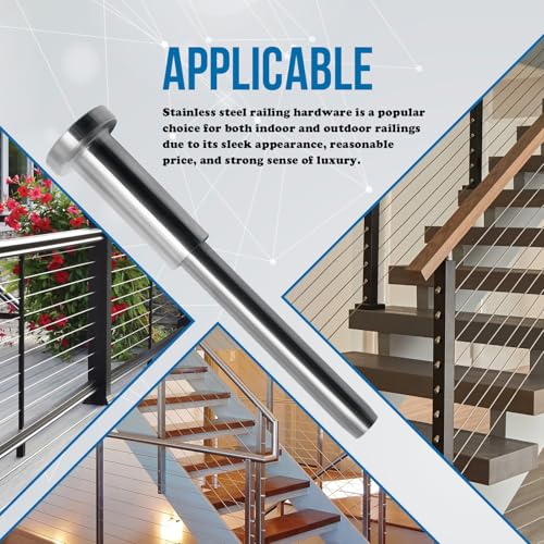 Accesorios barandilla cable invisible acero T316 7