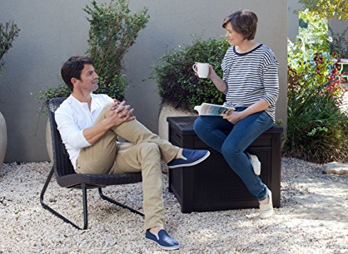 Keter-Arcon-Exterior-Cube-Rattan-208L-Marron