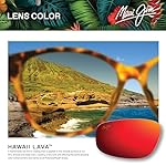 Maui Jim Polarized Men's and Women's The Flats Rectangular Sunglasses - Image 5