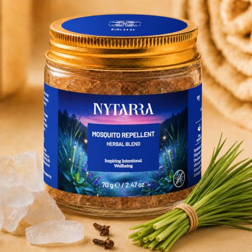 Image of Nytarra Mosquito Repellent Herbal Blend | DEET Free Plant Based Mosquito Defense for Home | Refreshing Herbal Aroma | Long Lasting Fragrance | Protective Shield Against Mosquitoes | Up to 4-6 Hours
