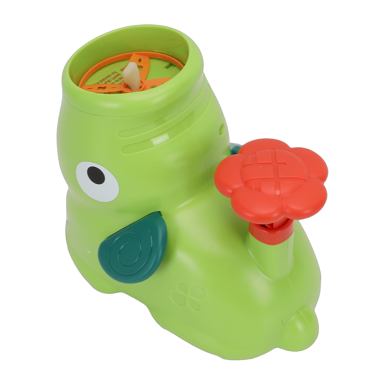 RiToEasysports Spiral Flying Disc Toy, Interactive Foot Stomp Launching Game for Kids, with Safe Lightweight Design, for Indoor Outdoor Backyard Play Family Activities (Green) — view 2