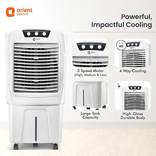 Orient Electric Aerostorm 71L Desert Air Cooler with Densenest