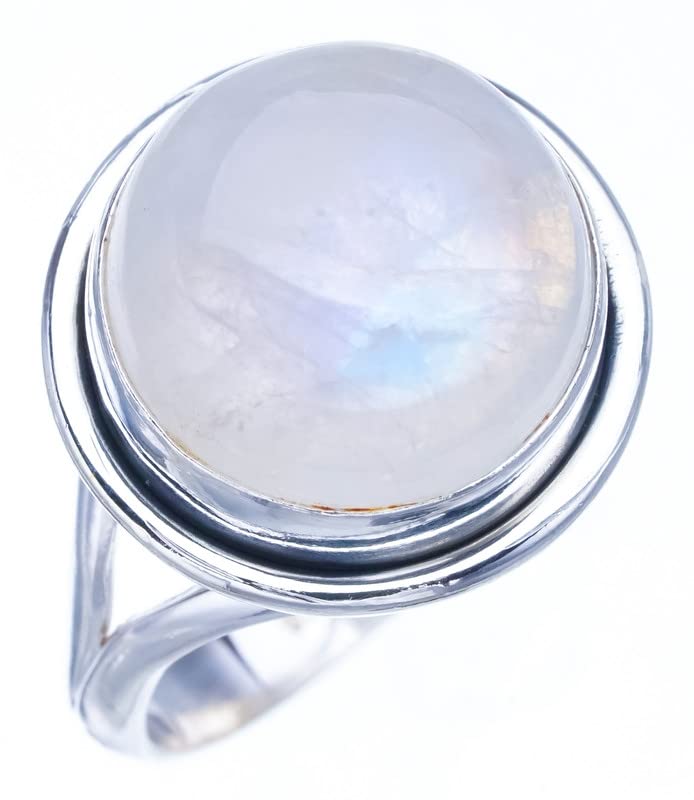 Bague pierre de lune naturelle pour sublimer vos tenues