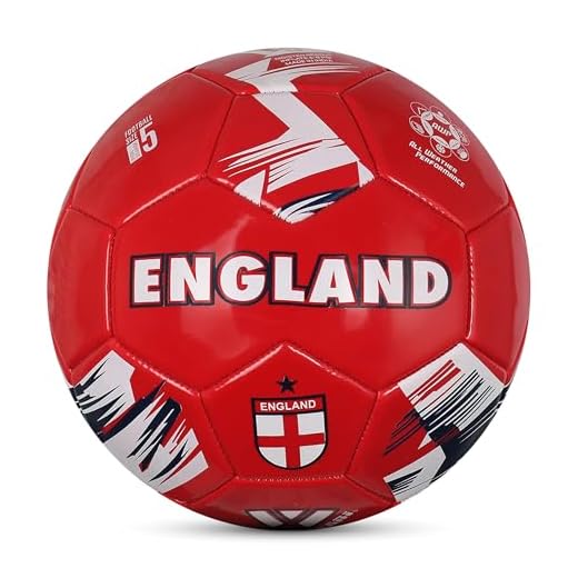 Vizari Mini National Team Soccer Balls | Eight Mini National Team Countryballs to Choose from (England Red)
