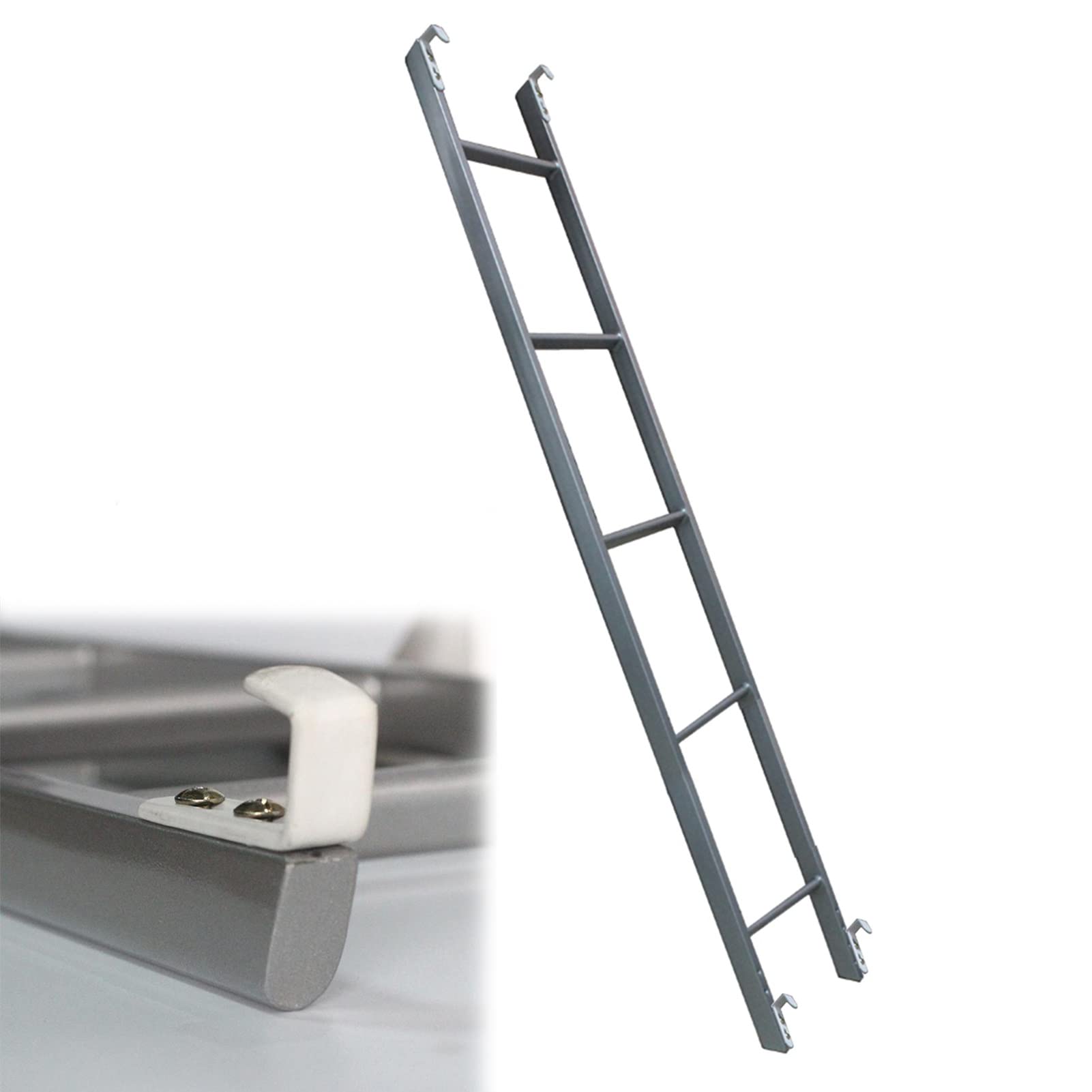 Échelle de lit superposé pour loft et caravane, échelle inclinée en métal 150 cm