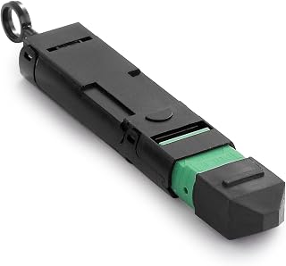 SpeedyFiber 12-Fiber MTP 수 싱글 모드 루프백 모듈, 그린 APC, 40G 100G QSFP+ 테스트