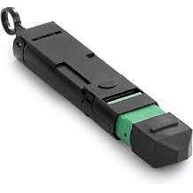 SpeedyFiber 1-Pack 12-Fiber MTP Male Single-Mode Loopback Module, Green APC, 40G 100G QSFP+ Testing