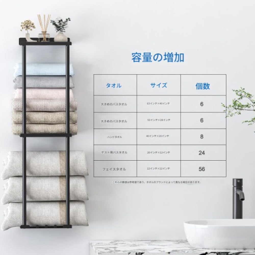 新品 壁掛け収納棚 2扉タイプ タオルストッカー 新築 Amazon.co.jp: HeartTrendタオルラック、壁掛け、2〜3段、バスタオル
