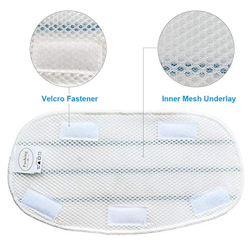 Fushing 8Pcs Steam Mop Pads, Washable Microfiber Cleaning Steamer Replacement Pads for PurSteam ThermaPro 10-in-1 Steam Mop Cleaner (8pcs) 3 Gallery Image