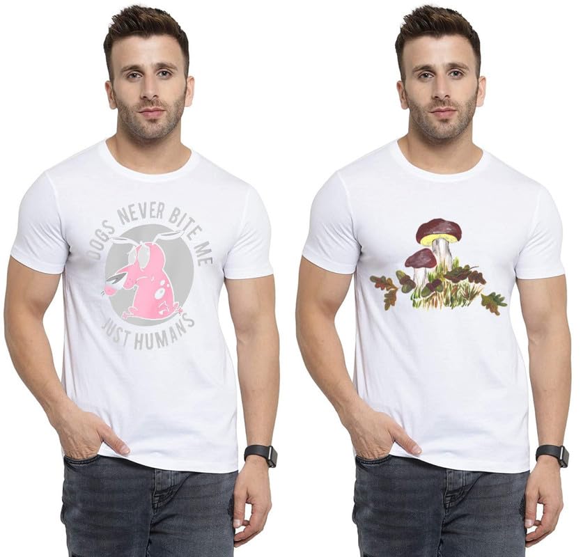 Tahira - Where Fashion Begins | MK-009| Polyester Graphic Print T-Shirt | for Men & Boy