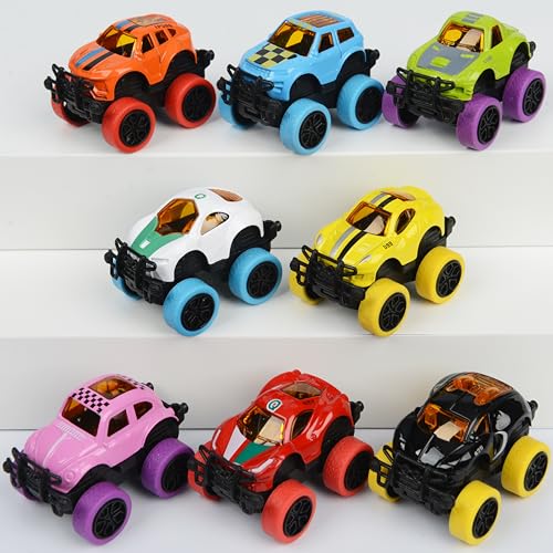 Paquete de 8 Camionetas Mini Monster Die-Cast para Niños miniatura 6