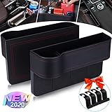 【ES FUNKTIONIERT AM MEISTEN AUTO】 Bitte messen Sie vor dem Kauf sorgfältig den Abstand zwischen Ihrem Sitz und der Konsole. Es ist geeignet, Lücken mit einer Breite von weniger als 1,5 cm zu setzen. Bitte kaufen Sie nicht für diese 2 Fälle: ✖ wenn die Mittelkonsole niedriger als der Sitz ist. ✖ wenn der Abstand zwischen Sitz und Mittelkonsole größer als 1,5 cm ist. Der Getränkehalter kann Flaschen / Becher mit einem Durchmesser von 2,76 Zoll aufnehmen. Für weitere Details überprüfen Sie bitte di