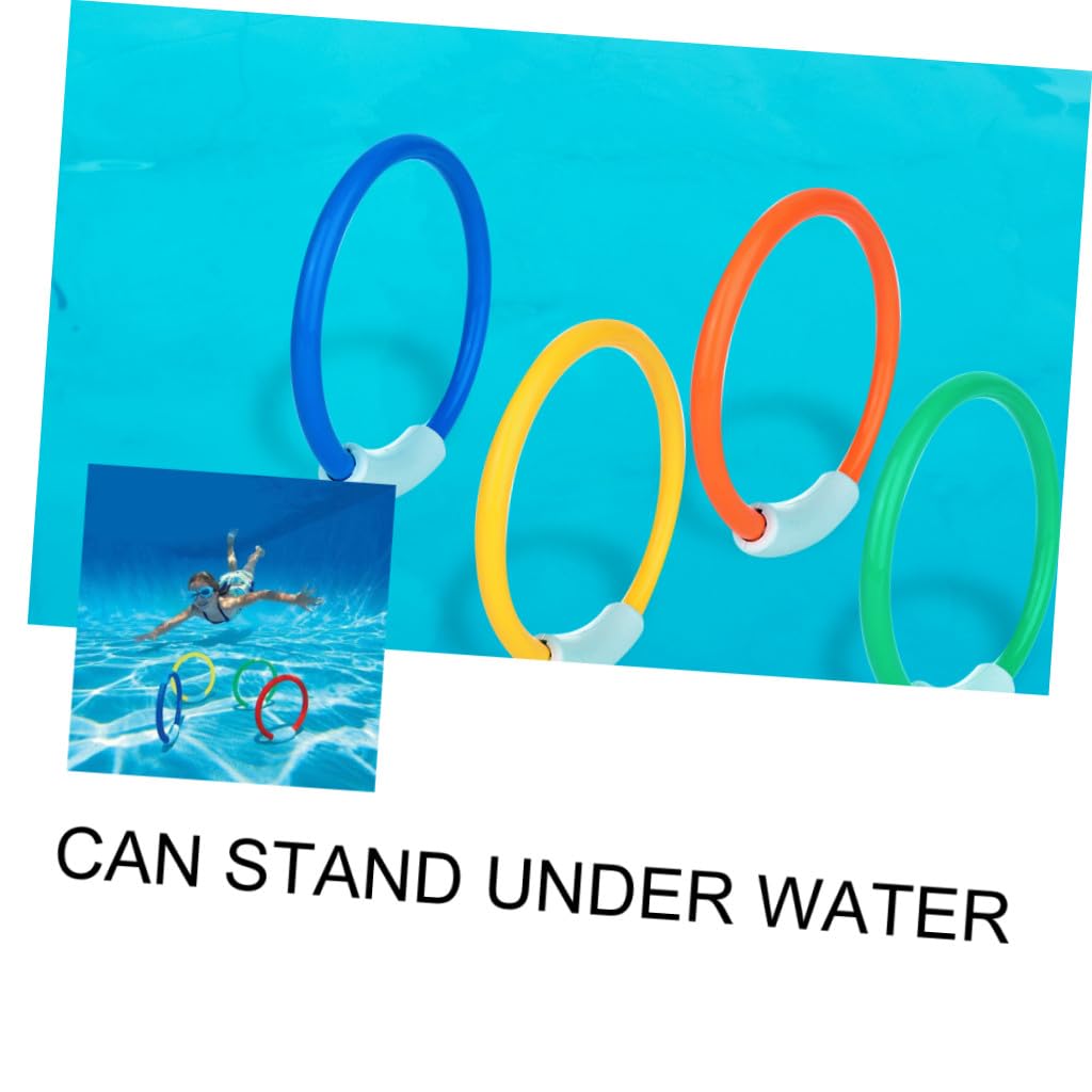 Hemobllo Lot de 21 Jouets Bâtons Et Anneaux De Plongée pour Garçon Et Filles, Plastique Coloré, Adapté Débutants, Jeu Piscine Éducatif Et Ludique pour Garçons Et Filles
