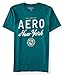 Aeropostale Men's Aero New York Logo Graphic T Shirt M Storm