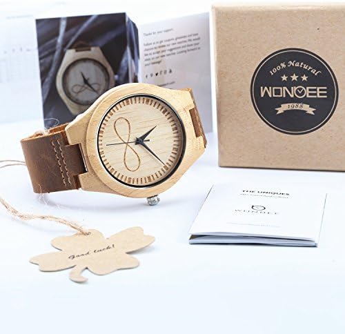 wonbee bamboo watch