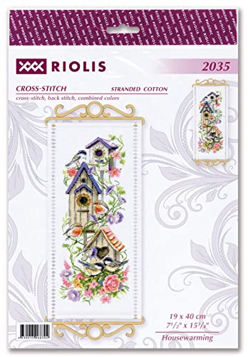 Kit point de croix compté RIOLIS pour une déco de maison cocooning - 3