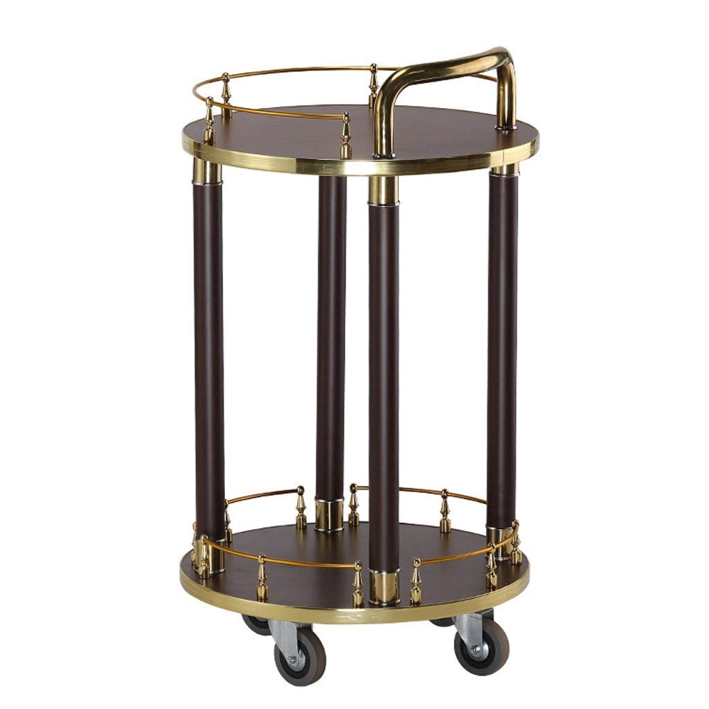 Carrito De Cocina De Acero Inoxidable con Estantes Y Ruedas, Carrito De Salón De Belleza Desmontable para Servir Y Recoger Bebidas, Ideal para Cocina, Hogar Y Oficina.