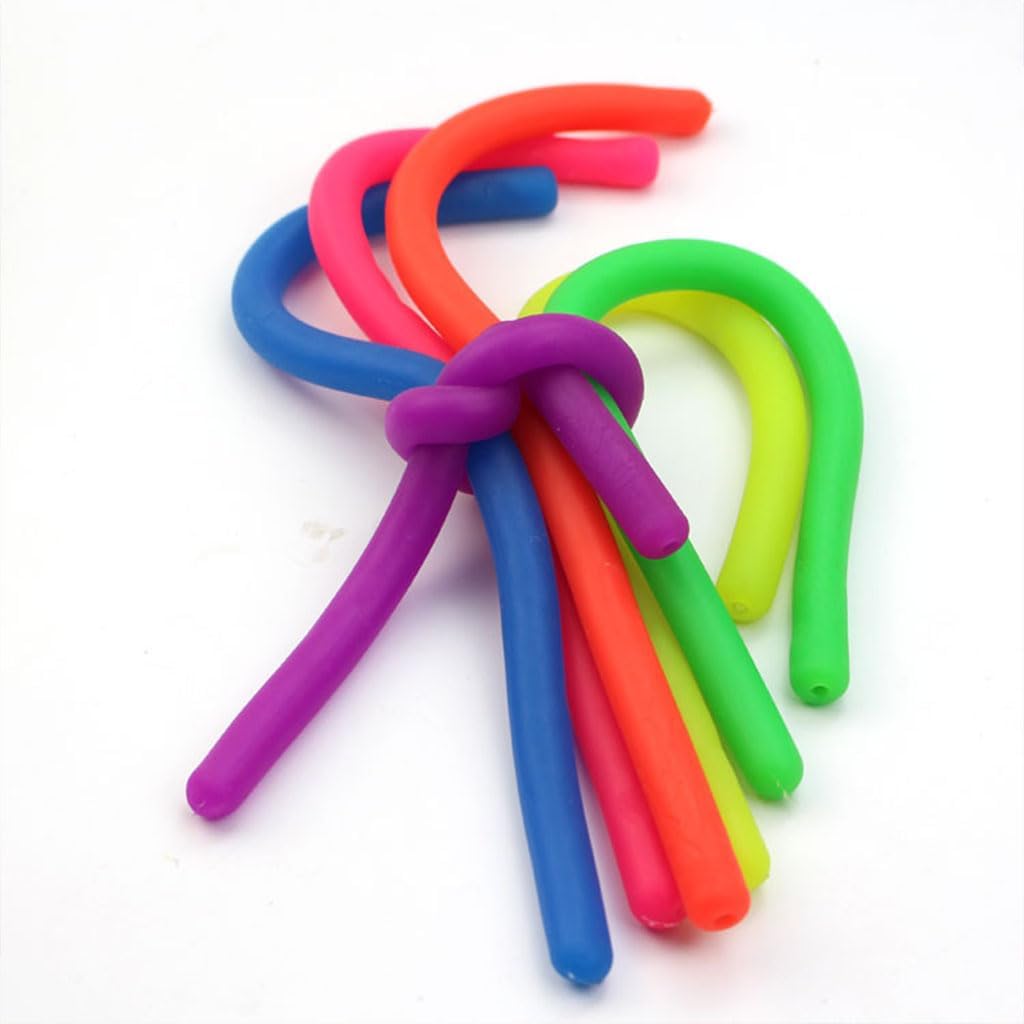 Pop's Tubes for Kids Glowing Colorful Flexible Poppin Pipes Sensory Tubes Stretch Twist Bend Build Connect Stress Relief Toy for Adults (5)-picture-16