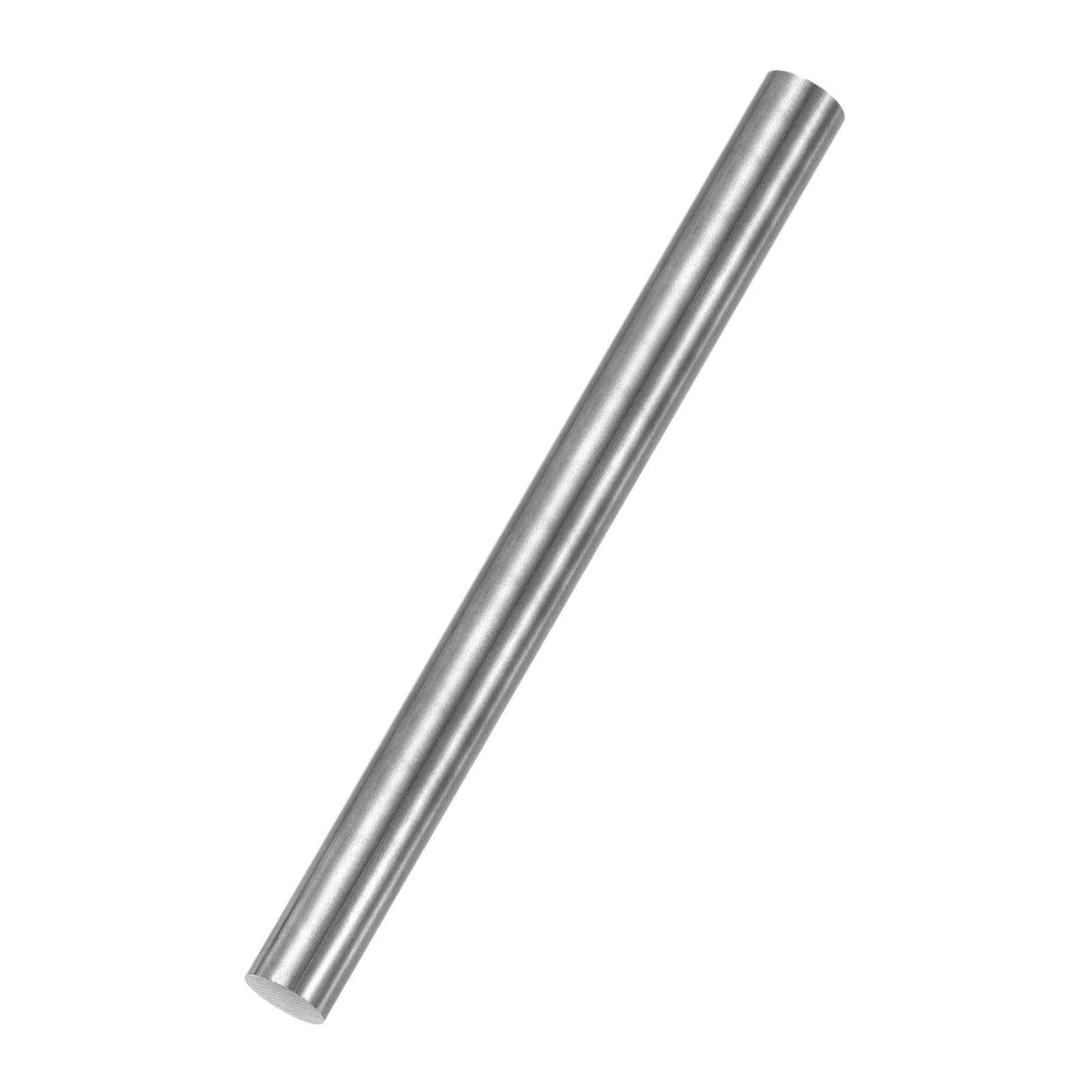 PATIKIL Reiner Eisenstab 22mm Durchmesser 254mm Länge Eisenstange Stahlstab DIY Bastelbedarf Für Handwerksprojekte Wissenschaftliche Labortests