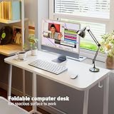 Zoom IMG-2 wohomo scrivania pieghevole piccola salvaspazio Zoom IMG-2 wohomo scrivania pieghevole piccola salvaspazio
