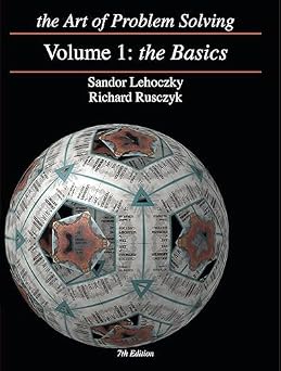 Art of Problem Solving - Volume 1 the Basics - Textbook 7th edition
